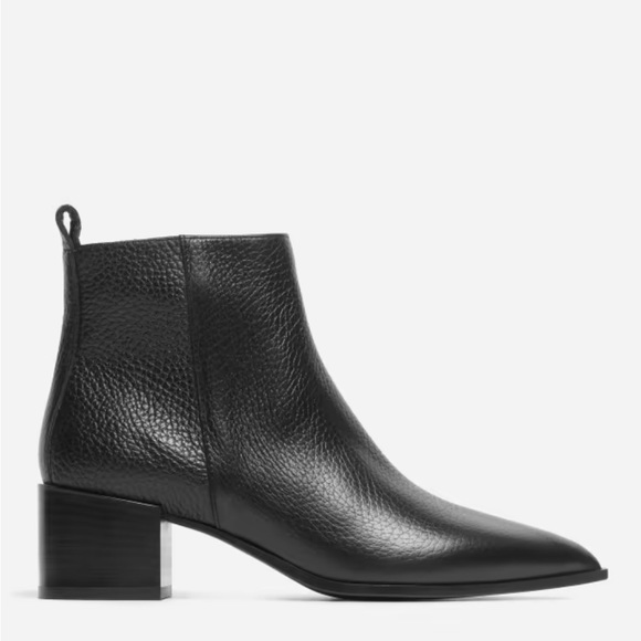 Everlane Shoes Everlane Black Leather Boss Boot 75 Poshmark